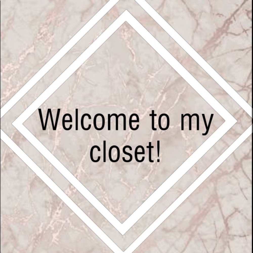Welcome to my closet!